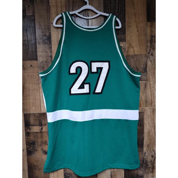 🔥 Miami Florida Allstars #27 Street Ball Jersey – Green/White – Size 52 – Great - Picture 9 of 12